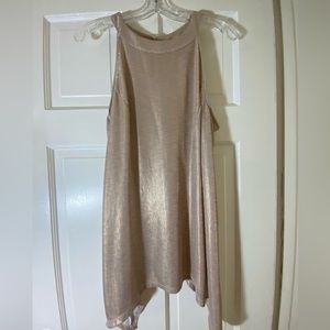 Ashley Stewart shimmer midi  tank top size 12